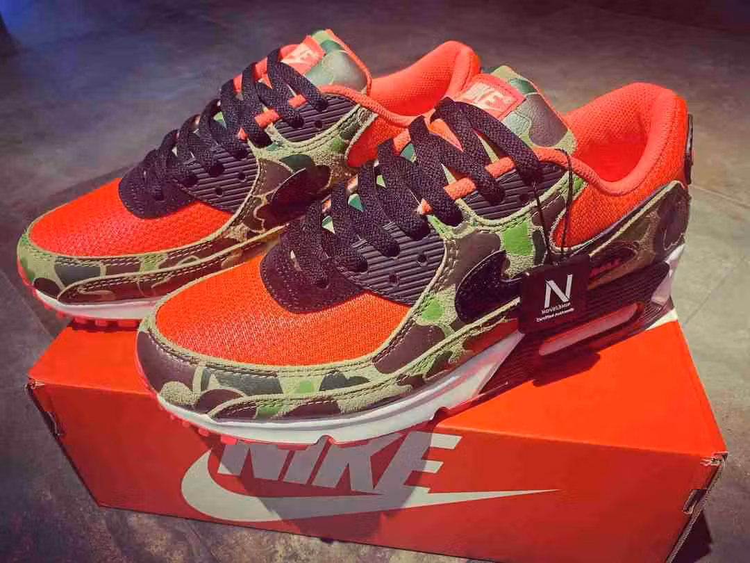 Nike Air Max 90 SP 'Reverse Duck Camo' CW6024-600 Nike Air Max 90 SP 'Reverse Duck Camo' CW6024-600
